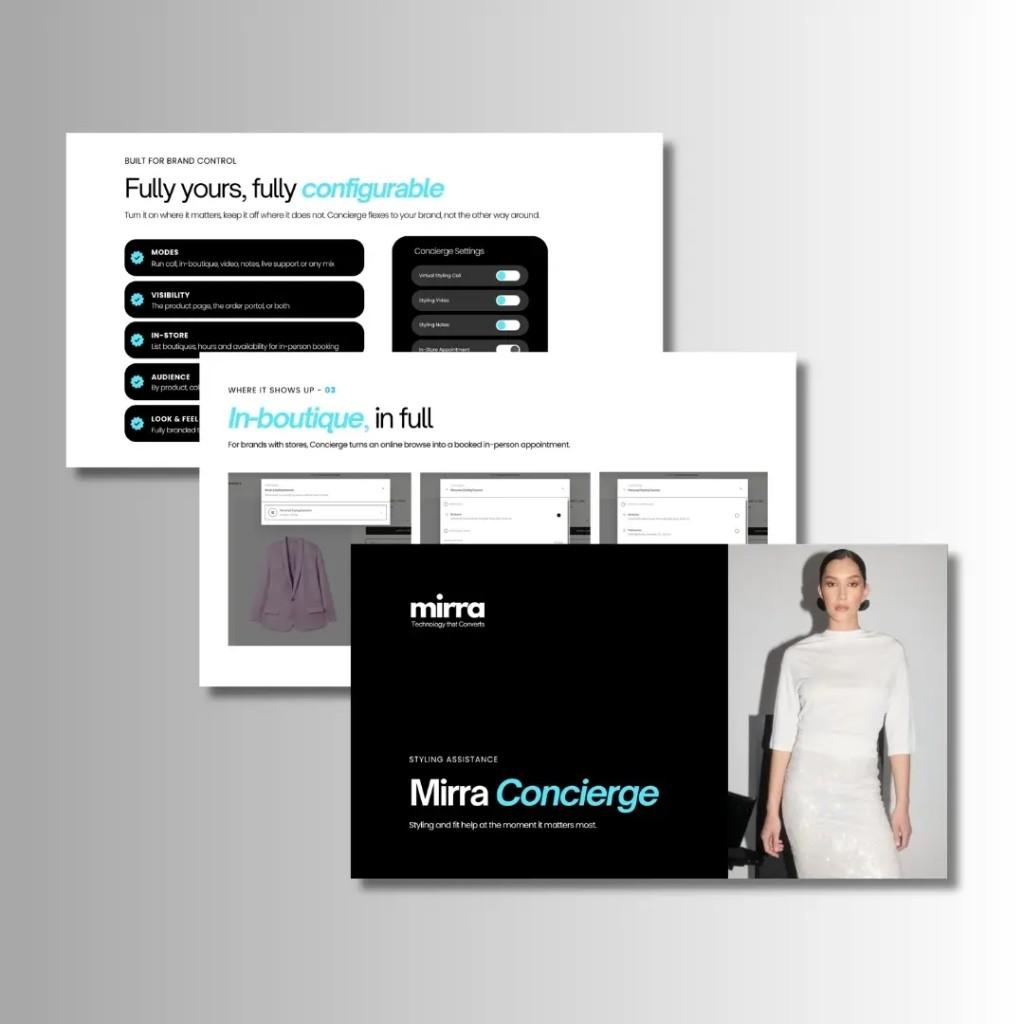 Mirra Concierge guide cover