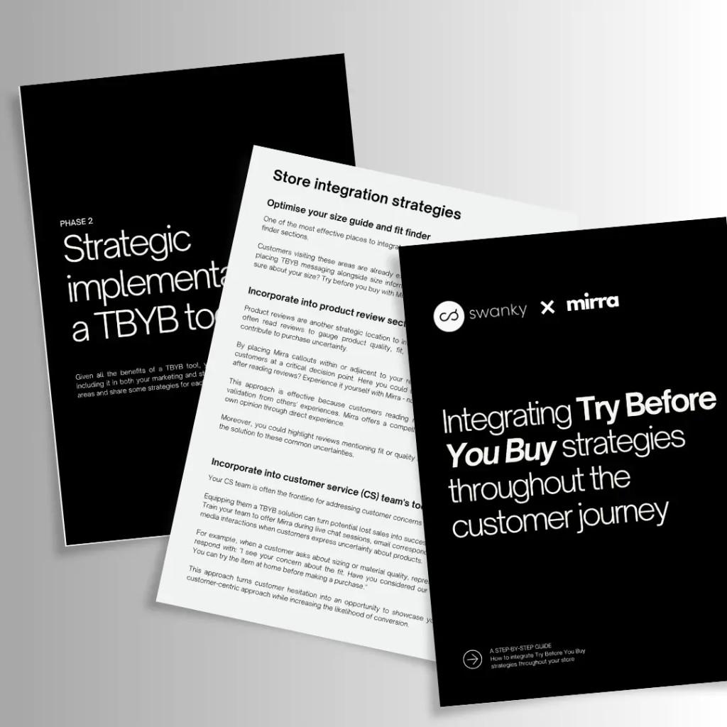 Swanky Agency Try Before You Buy playbook cover